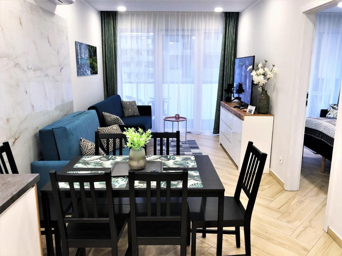 קולובז'ג Apartament Superior Blue Przy Plazy- Free Pool, Saunas, Jacuzzi, Fitness, Salzgrotte מראה חיצוני תמונה