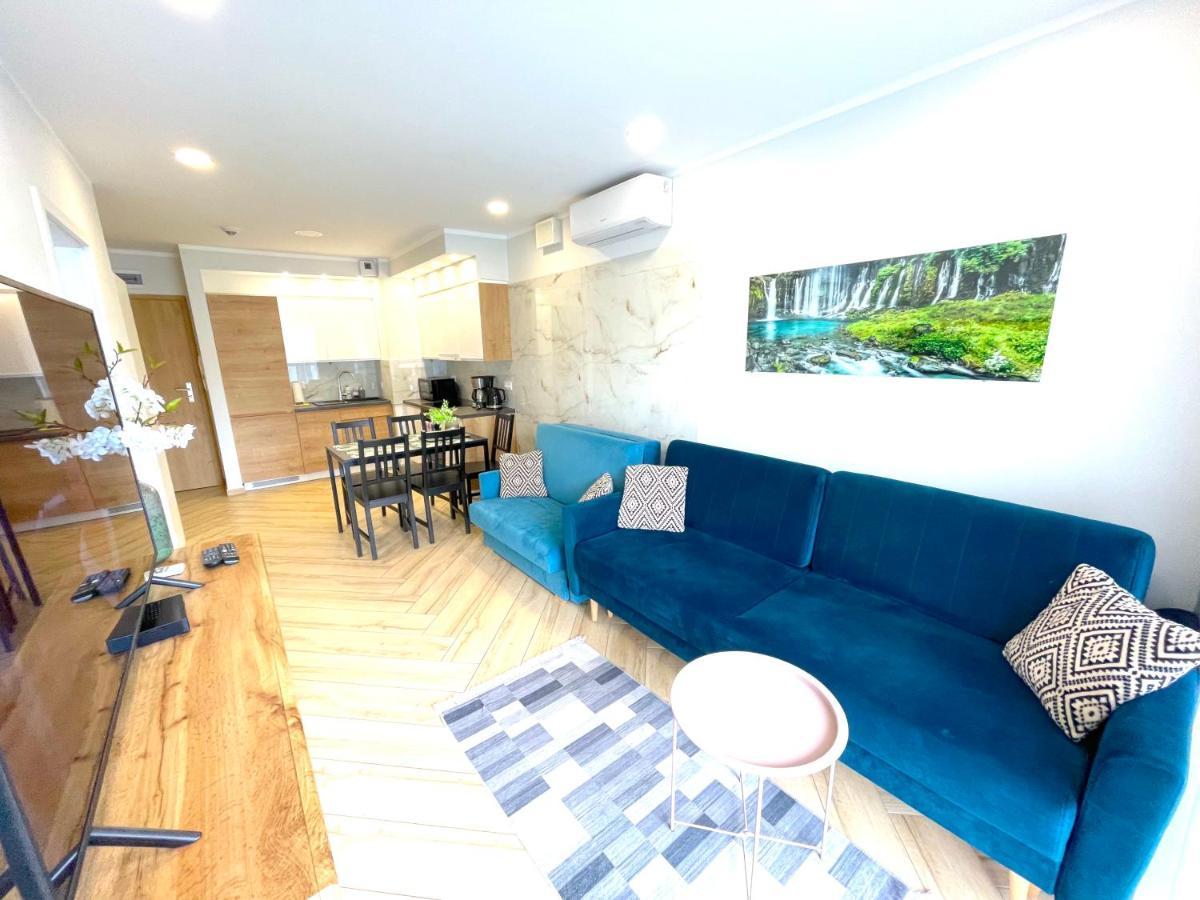 קולובז'ג Apartament Superior Blue Przy Plazy- Free Pool, Saunas, Jacuzzi, Fitness, Salzgrotte מראה חיצוני תמונה
