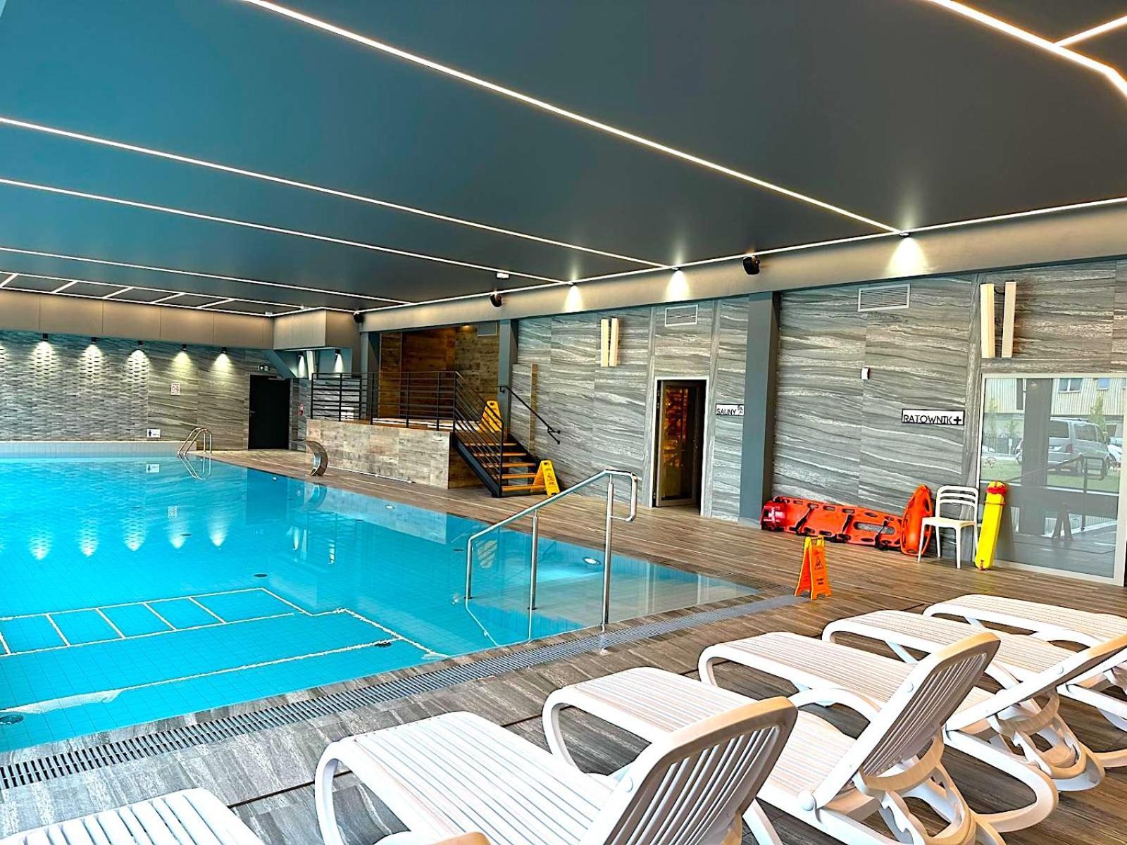 קולובז'ג Apartament Superior Blue Przy Plazy- Free Pool, Saunas, Jacuzzi, Fitness, Salzgrotte מראה חיצוני תמונה