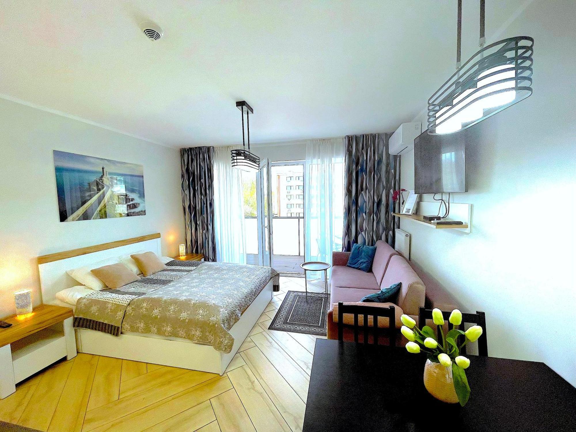 קולובז'ג Apartament Superior Blue Przy Plazy- Free Pool, Saunas, Jacuzzi, Fitness, Salzgrotte מראה חיצוני תמונה